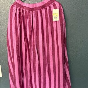 Striped Pink Skirt